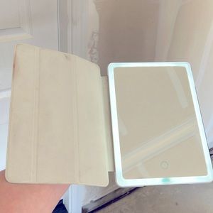 LED touch iPad makeup mirror 💄